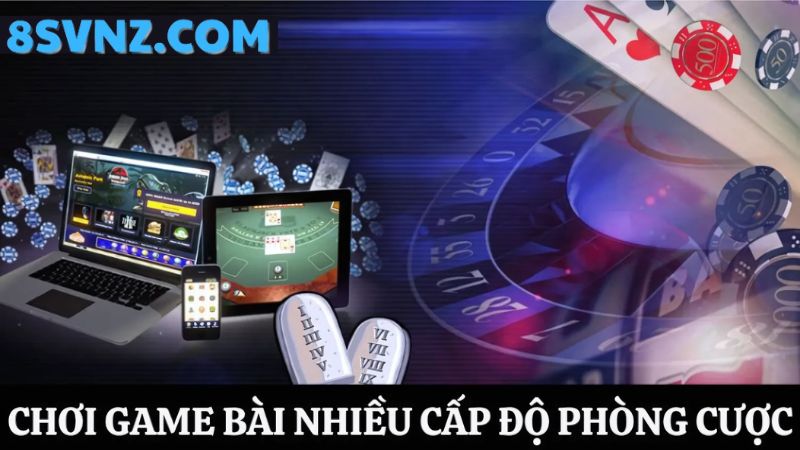 Game bài online 8s  đa dạng phòng cược 