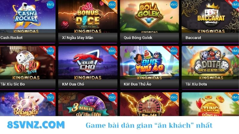 Game bài đổi thưởng 8s dân gian 