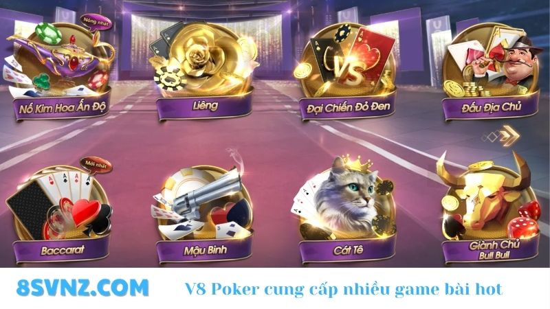 Game bài đổi thưởng 8s V8 Poker